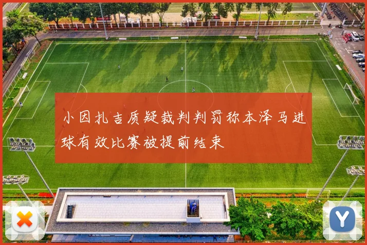 小因扎吉质疑裁判判罚称本泽马进球有效比赛被提前结束